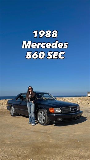 Mayan's Tune on Instagram: "The classic Mercedes 560 SEC 🤌🏻 #mercedes #classiccar #mercedes560sec #cargirl #carreview"