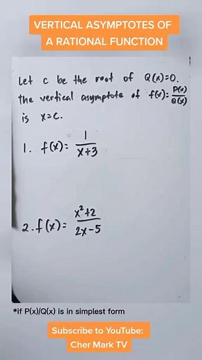 Understanding Vertical Asymptotes of Rational Functions