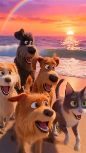 Squad goals Achieved ✅ #cartoon #animation #animal #dance #kids #kidsvideo