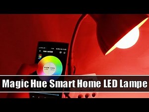 Magic Hue Smart Home LED Lampe - RGB für den Wohnraum.