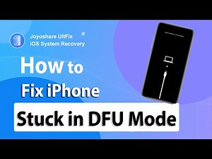 iPhone Stuck in DFU Mode? Get Out of It Quickly!