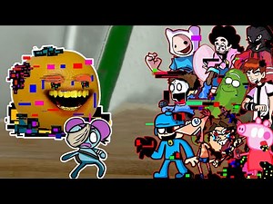 FNF - Sliced (v3) But All Pibby Characters Sings It 🎤 (Every Turn a Different Character Sings)