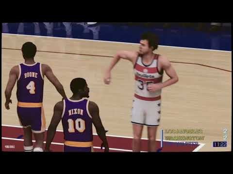 NBA HSY30: 1979 NBA Finals G4 - LA Lakers @ WAS Bullets