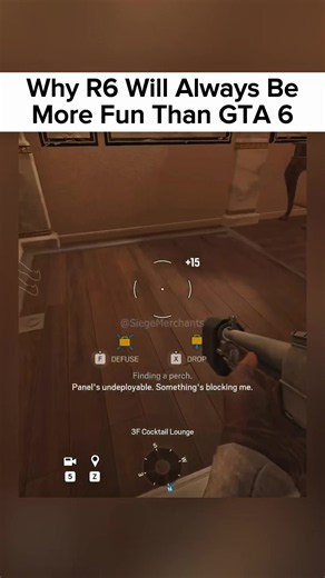 GTA 6 will only be hyped temporarily but R6 Siege is a game that will never die and is always improvigg by and updating for years! #r6klippin #rainbowsixsiege #r6