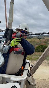 Check out the Milwaukee 2865-20 M18 FUEL 18 Volt 7/16 Inch Hex Utility Impact Wrench in action 💪 Available on our site: https://bit.ly/3KkmGX9 With up to 750ft-lbs max torque, this battery powered impact wrench gives you more power for effortless removal of rusted or corroded hardware. It is ergonomically designed for the lineman, providing you with superior control whether in-bucket, on-ground or climbing. The extended handle offers you increased grip surface, perfectly fitting high voltage sa