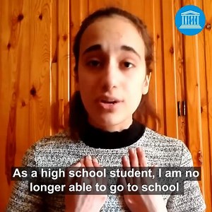 7.5K views · 381 reactions | “After the rain, there is always a rainbow. Coronavirus might be tough, but we're tougher!” Marwa from Lebanon is among the 1.5 billion learners affected by COVID-19 school closures. Tell us how you’re ensuring that #LearningNeverStops. Find out more: https://on.unesco.org/39HFZGk #ShareEducation #COVID19 #coronavirus | UNESCO | Facebook