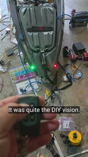 Remote control kayak navigation lights - Crescent Shoalie!!