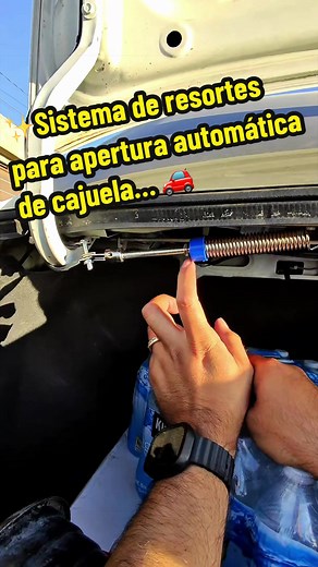 Mejora tu carro con un sistema de resortes automático