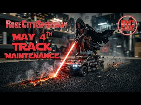 Track Maintenance Day | RC Speedway Live Stream | Welland, ON, CA