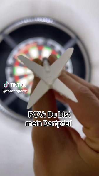 Dart WM: Mein POV als Dartpfeil