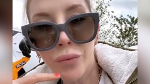 Katherine Ryan unimpressed after two-year-old denied entry to theme park ride