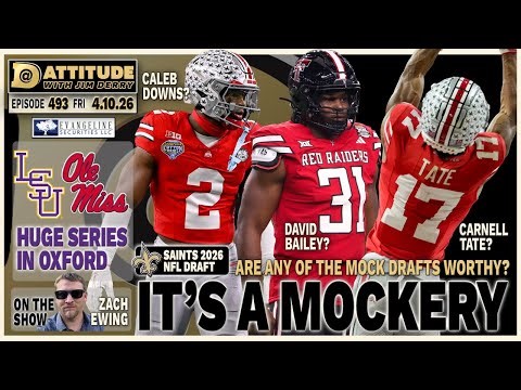 Any NFL Draft Mocks Worth a Flip When it Comes to Saints? Ep. 493