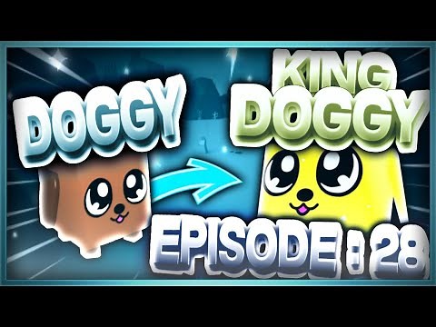 ZOMG doggy to king doggy (day 28) | bubble gum simulator