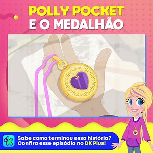 A #PollyPocket aprende várias coisas novas em seus episódios, mas você sabe de onde surgiram os seus antepassados? 🤔 Confira nesse #episódio cheio de histórias: https://dkids.page.link/medalhao-pocket e acompanhe de segunda a sexta, às 11h! | Discovery Kids Brasil
