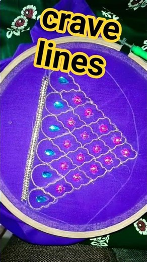 curve line new design on sleeve😍#aariwork #aaribusiness #viralvideo #shortvideo #maggamwork