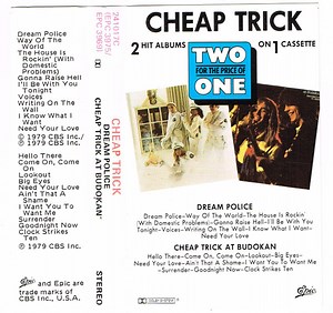 Cheap Trick - Dream Police / Cheap Trick At Budokan