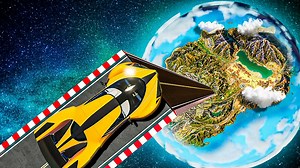 Cars vs Space Drops in GTA 5