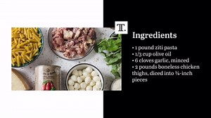 Chicken Parmesan Baked Ziti Recipe