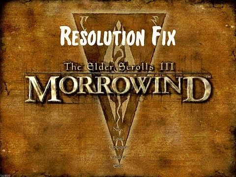 Guide on How to Change the Resolution and FOV in The Elder Scrolls III: Morrowind