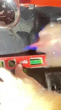 Removing firewall insulation from Ol’Red to allow space to install the Vintage Air unit.