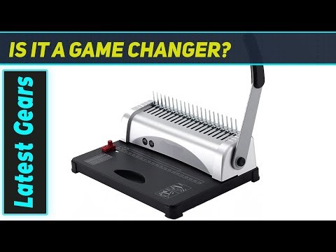 `The Best Manual Spiral Binding Machine: A3/A4 Document Perfection!