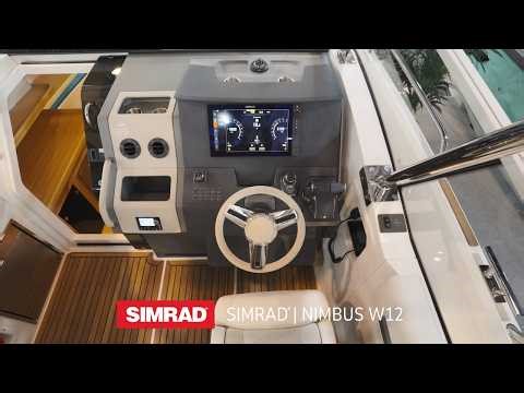 Nimbus W12 with Simrad® NSS® 4 | Custom UI Design