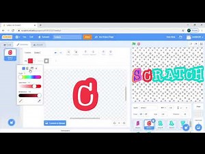 Scratch How to write Letters
