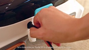 Aiper Surfer M1 Automatic Pool Skimmer Robotic Surface Cleaner with App Control & Solar Powered