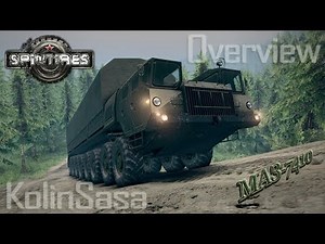 Spin Tires Mod - МАЗ-7410