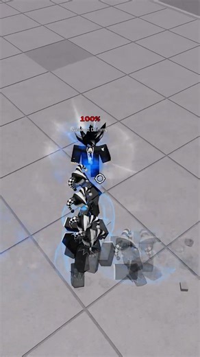 Insane Techs on Dummy in The Strongest Battlegrounds #thestrongestbattlegrounds #roblox #fyp