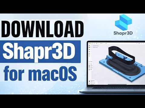 How to Download 3D CAD for macOS | Download & Install Shapr3D for macOS
