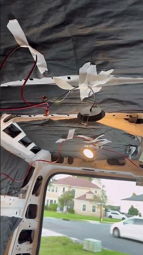 12v wiring loading 🔋 #vanlife #vanbuild #campervan