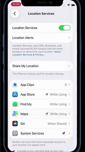 How to Switch On Location Services on iPhone
