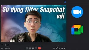3.7K views · 61 reactions | Cách dùng filter Snapchat cho cuộc họp...
