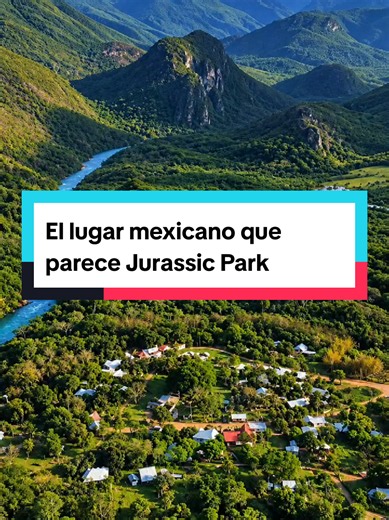 El lugar mexicano que parece Jurassic Park #mexico #sabiasque #viajes #turismo #curiosidades
