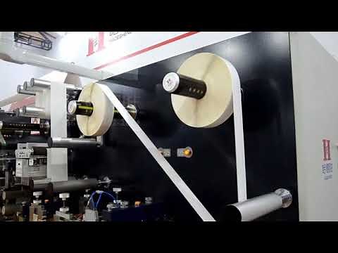 High speed RFID label converting machine