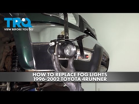 How to Replace Fog Lights 1996-2002 Toyota 4Runner