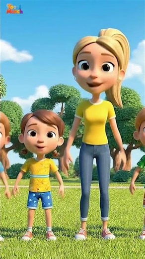 Dudi Dugi Dam Dam | Popular Kids Poem | Cute 3D Animation for Children