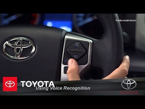 Toyota Entune l Using Voice Recognition | Toyota