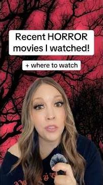 5 Horror + Thriller Movies I Recently Watched | Are They Worth It? 👀