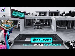 Key Biscayne Beachfront Glass House Tour I Only in Miami