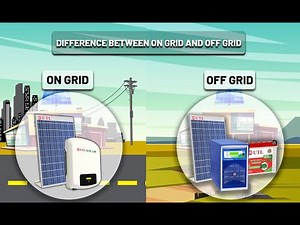 Difference between On-Grid and Off-Grid Systems | Complete guide of On-Grid and Off-Grid Systems