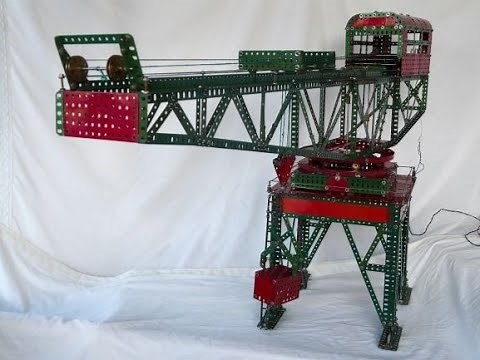 Meccano Block Setting Crane