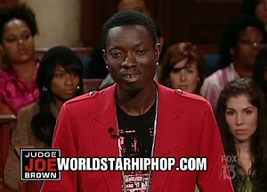 WTF: Comedian Michael Blackston On Judge Joe Brown! (Joe Gets At Him) "Dont Call Me Joe. You Don't Know Me"