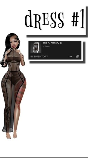 ReUploaded / 3 Cute imvu baddie dresses #baddie #imvu #fitcheck #gaming