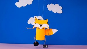 DIY marionette craft for kids