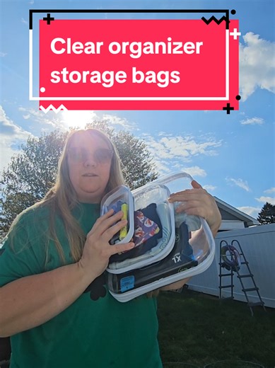 Durable Clear Organizer Storage Bags for Travel