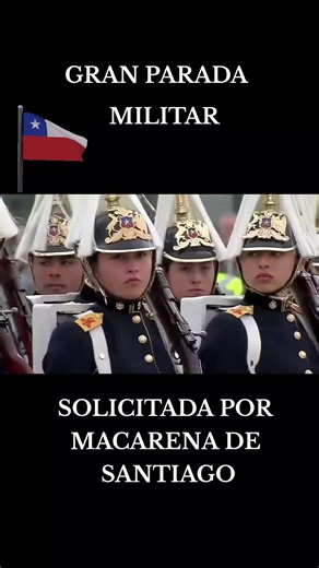 Chilean Military Parade Highlights: Uniformed Soldiers