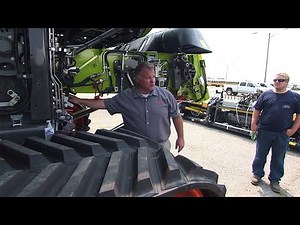 CLAAS Lexion 8600 Combine Pre-Harvest Clinic Walk-around