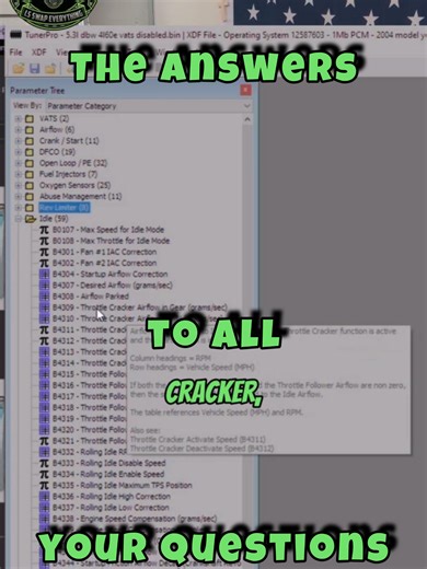 Heres a quick rundown of most of the things you can do with tunerpro before we dive into actually doing some of these things lol. part 5 #lsswap #howto #tuning #engine #doityourself